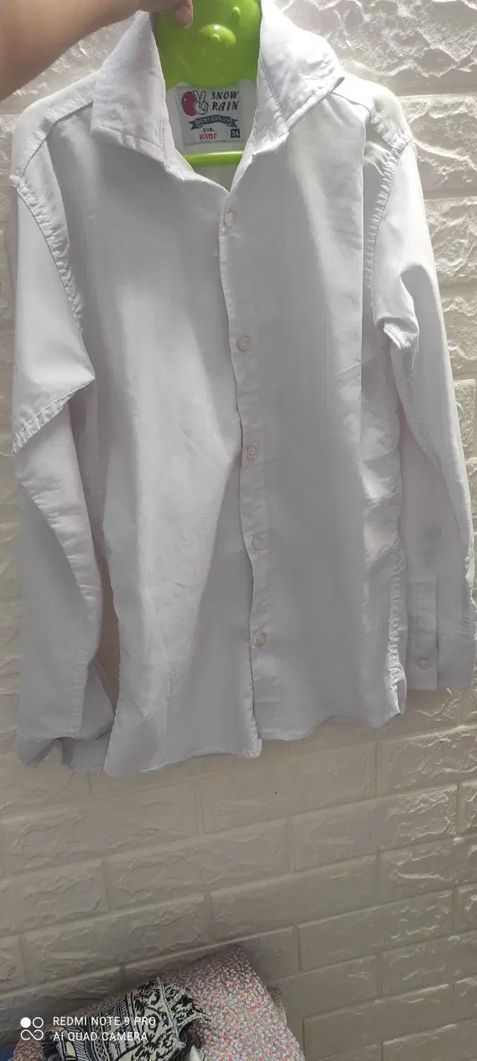 ست کامل پیراهن شلوار وجلیقه با کروات پسرانه|کفش و لباس بچه|آمل, |دیوار