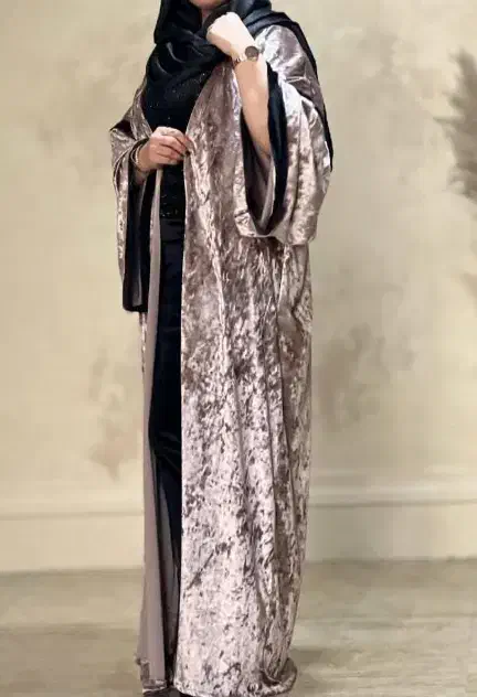 مانتو عبایی مخمل نونو|لباس|خرم‌آباد, |دیوار