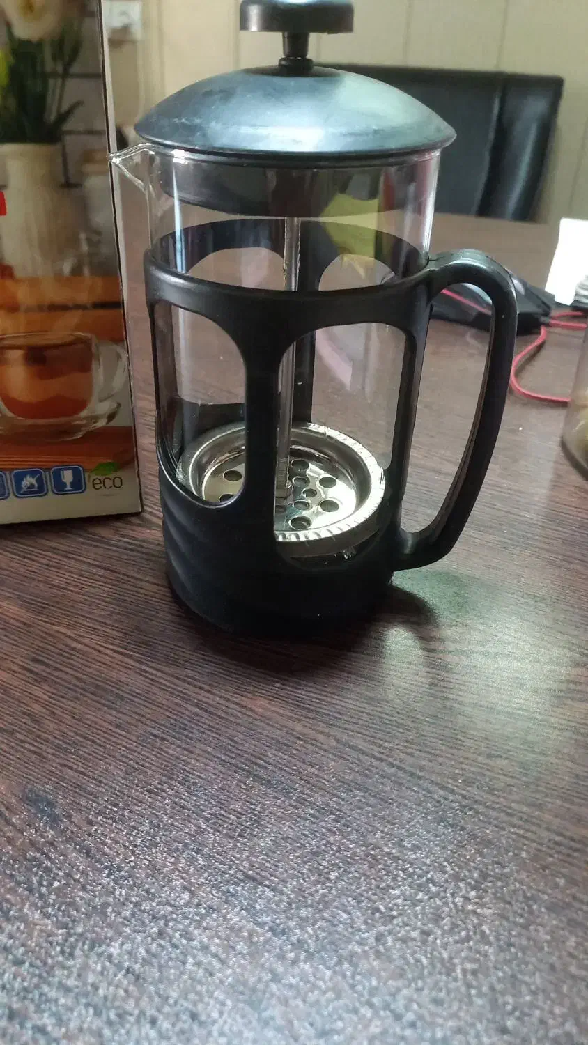 شیشه یدک فرنچ پرس در دو سایز ویژه|قوری، کتری، قهوهساز دستی|ری, صفاییه (چشمه علی)|دیوار