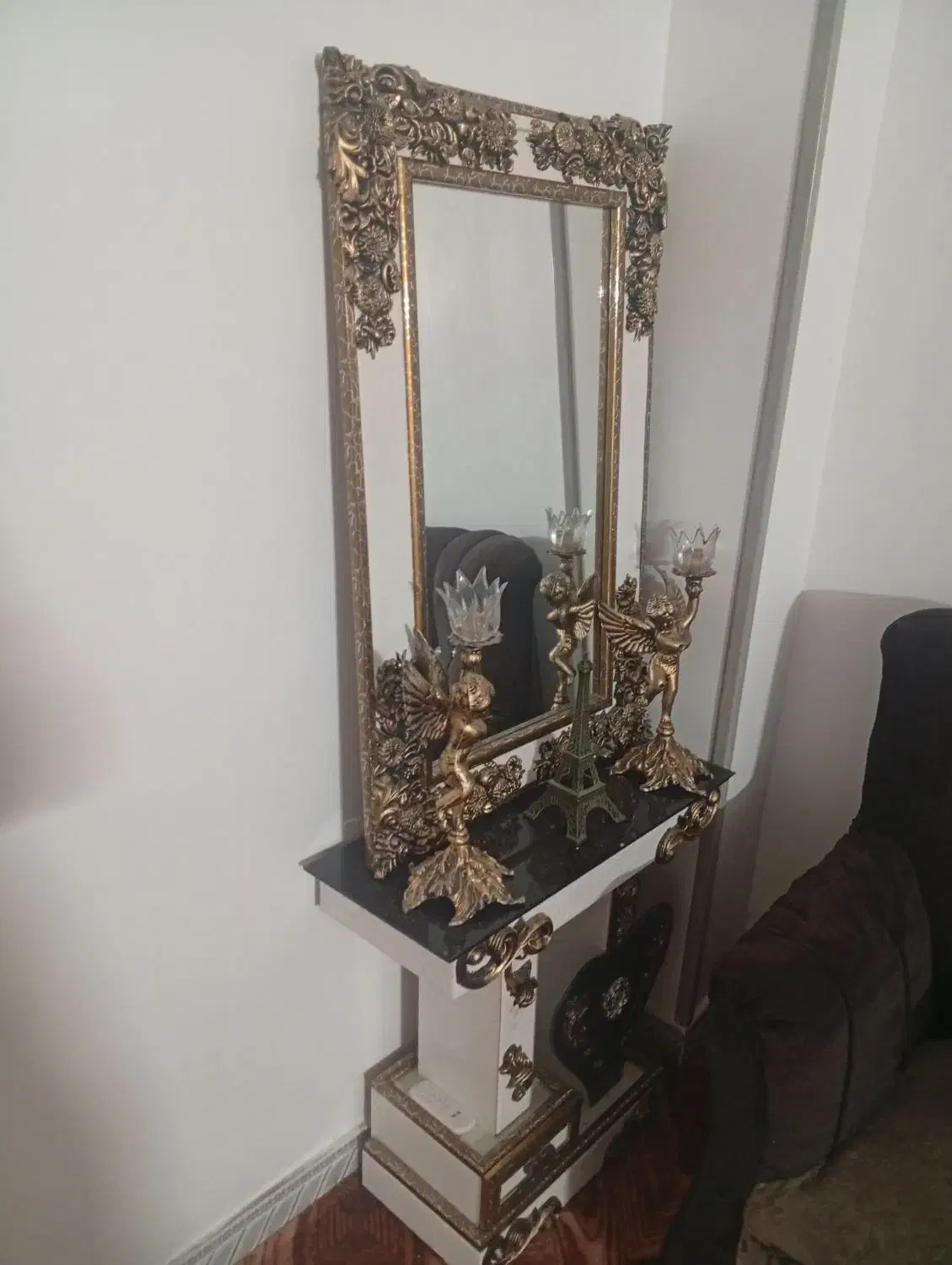 اینه شمعدان|آینه|فارسان, |دیوار