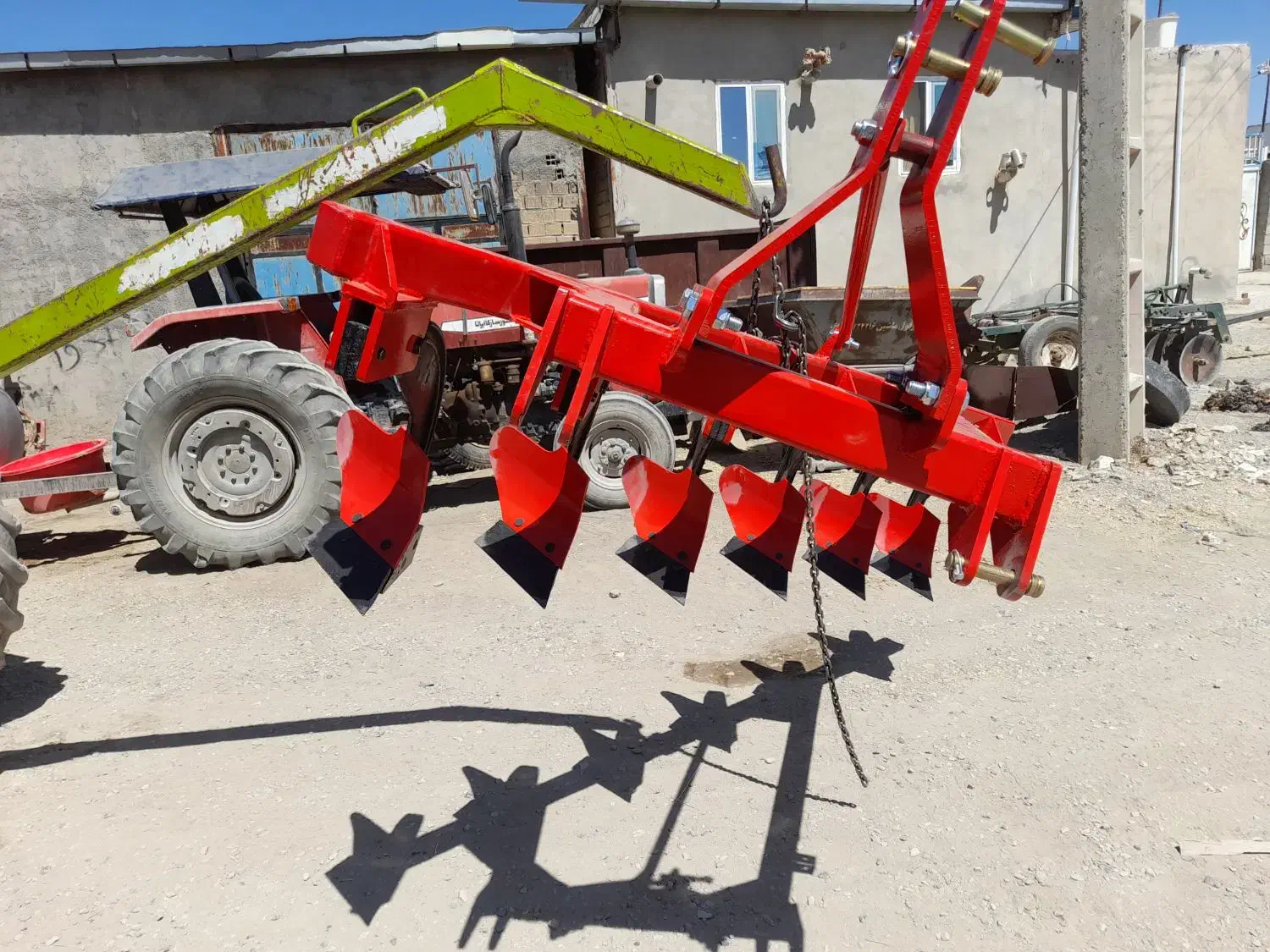 گاوآهن ۶ خیش شش شرکتی پایه کمانی کد ۷۹۹|ماشینآلات صنعتی|کوزران, |دیوار