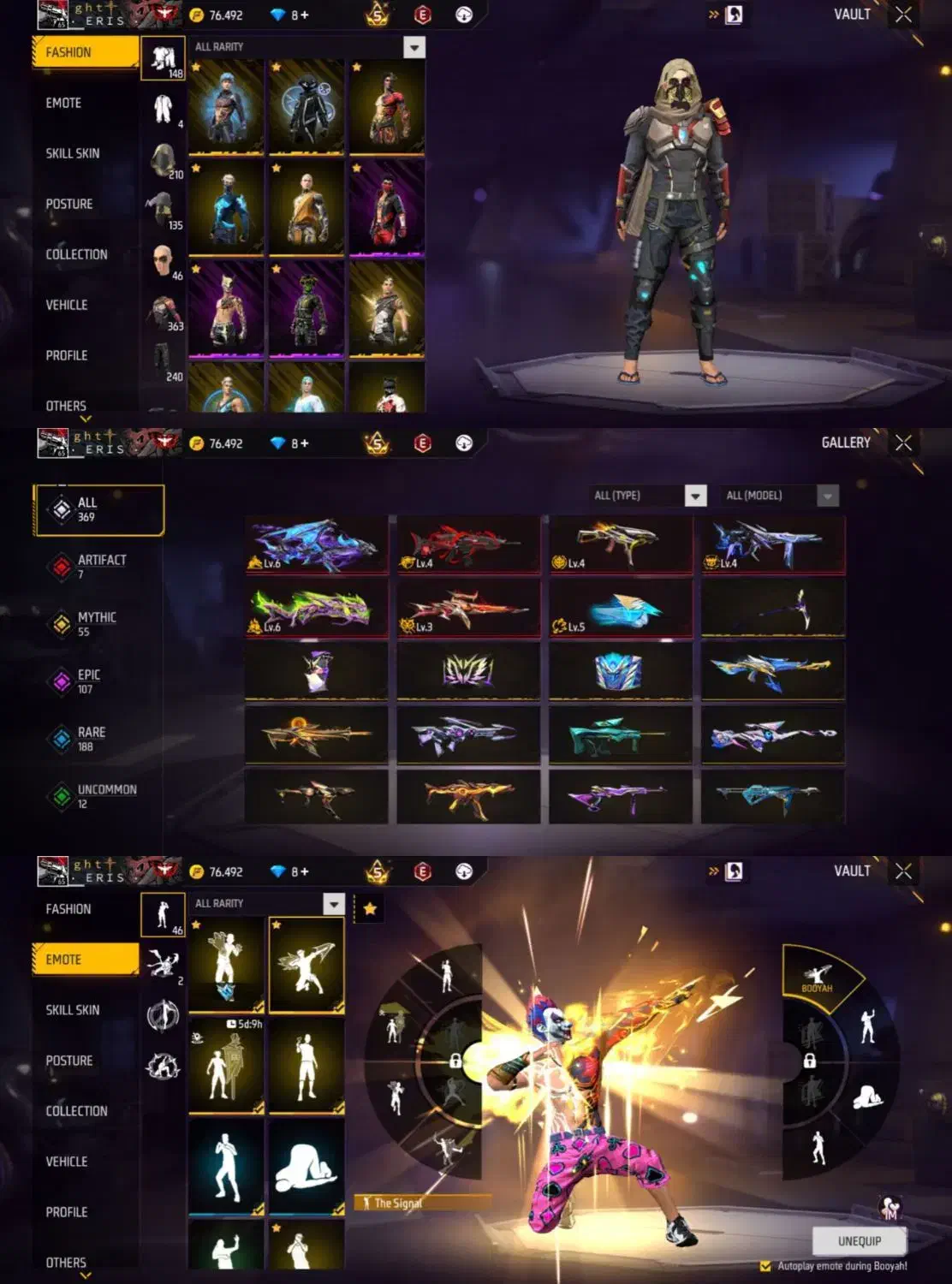 اکانت‌فری‌فایر‌توضیحات‌رو‌بخون‌بعد‌‌|کنسول، بازی ویدئویی و آنلاین|ساری, |دیوار