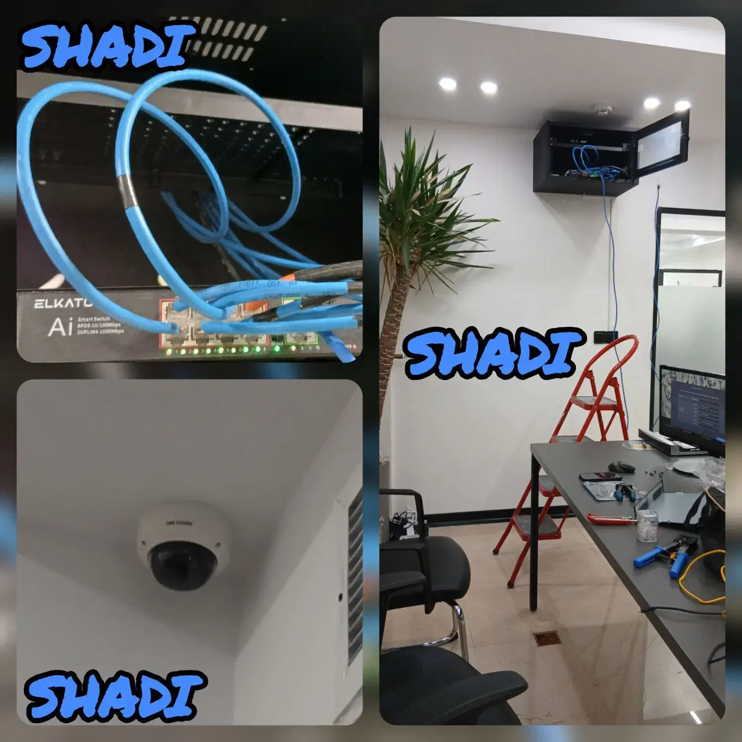 نصاب دوربین مداربسته ، نصب سریع و تضمینی|خدمات پیشه و مهارت|تهران, سعادتآباد|دیوار