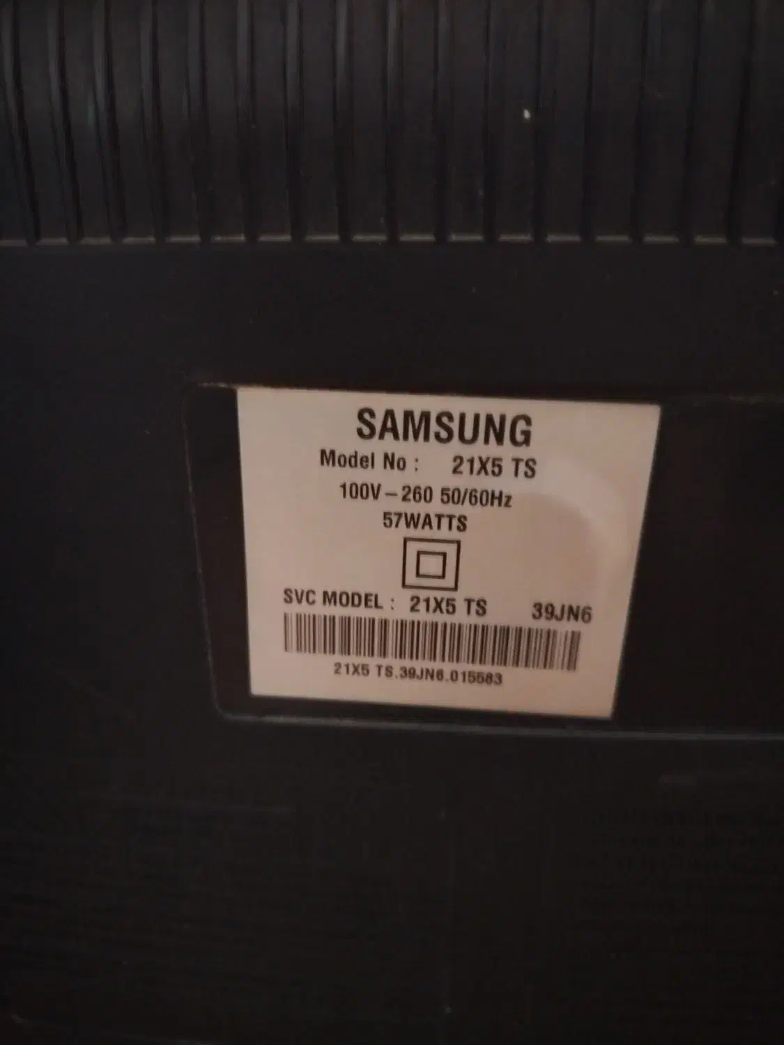 تلویزیون رنگی 21اینچ سامسونگ صفحه تخت|تلویزیون و پروژکتور|خرمآباد, |دیوار