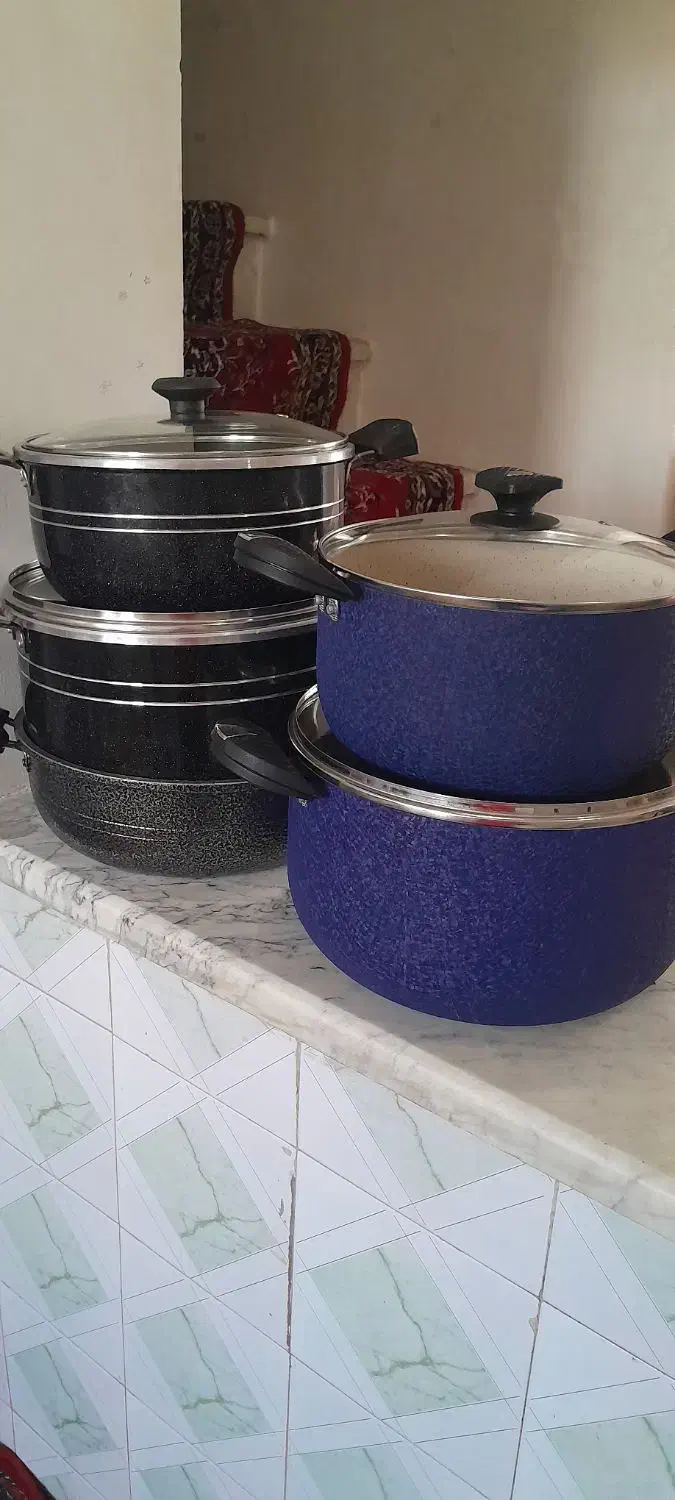 ست قابلمه تفلون|ظروف پخت‌وپز|اردبیل, |دیوار