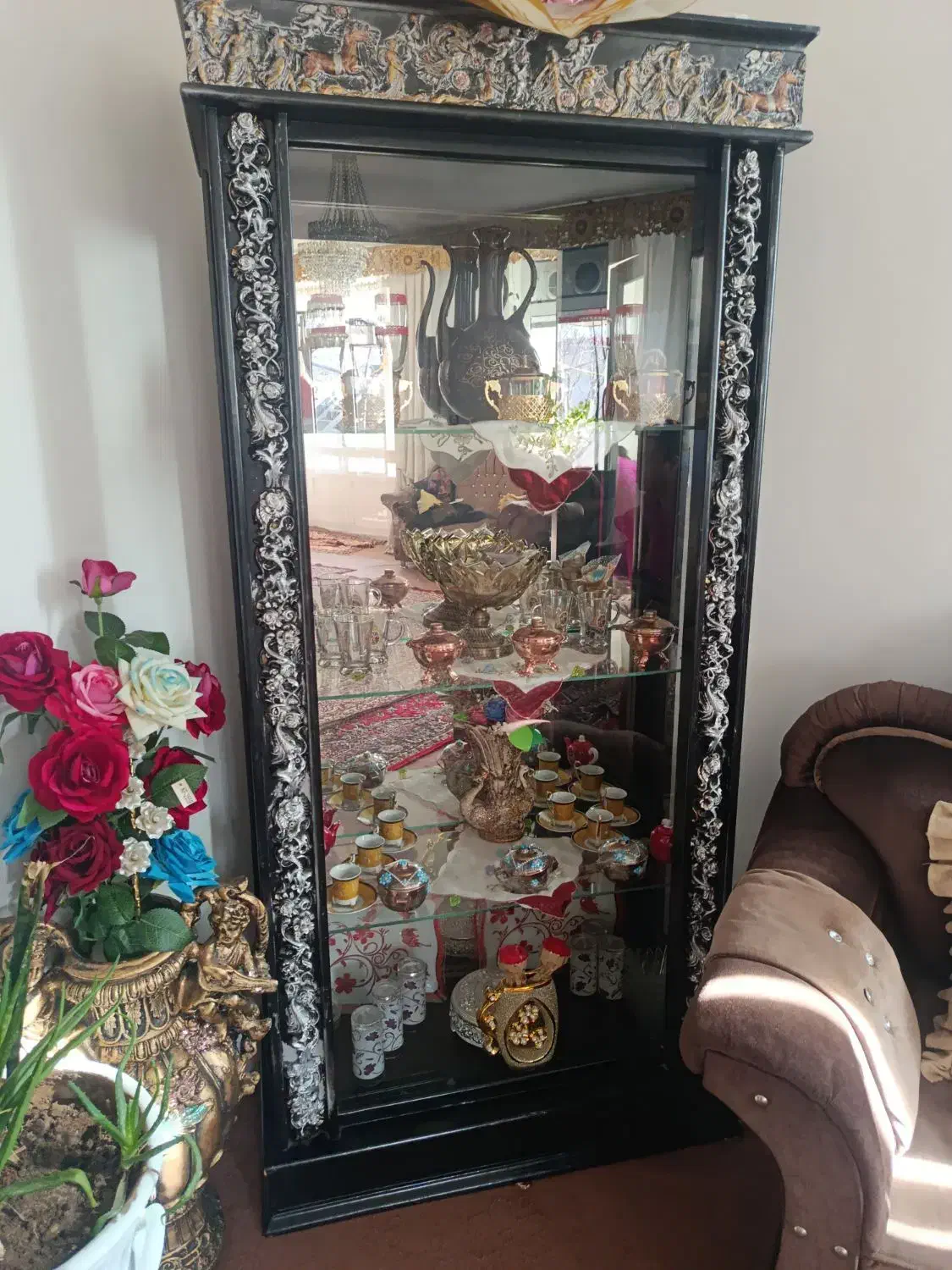 بوفه|بوفه، ویترین، کنسول|فیرورق, |دیوار