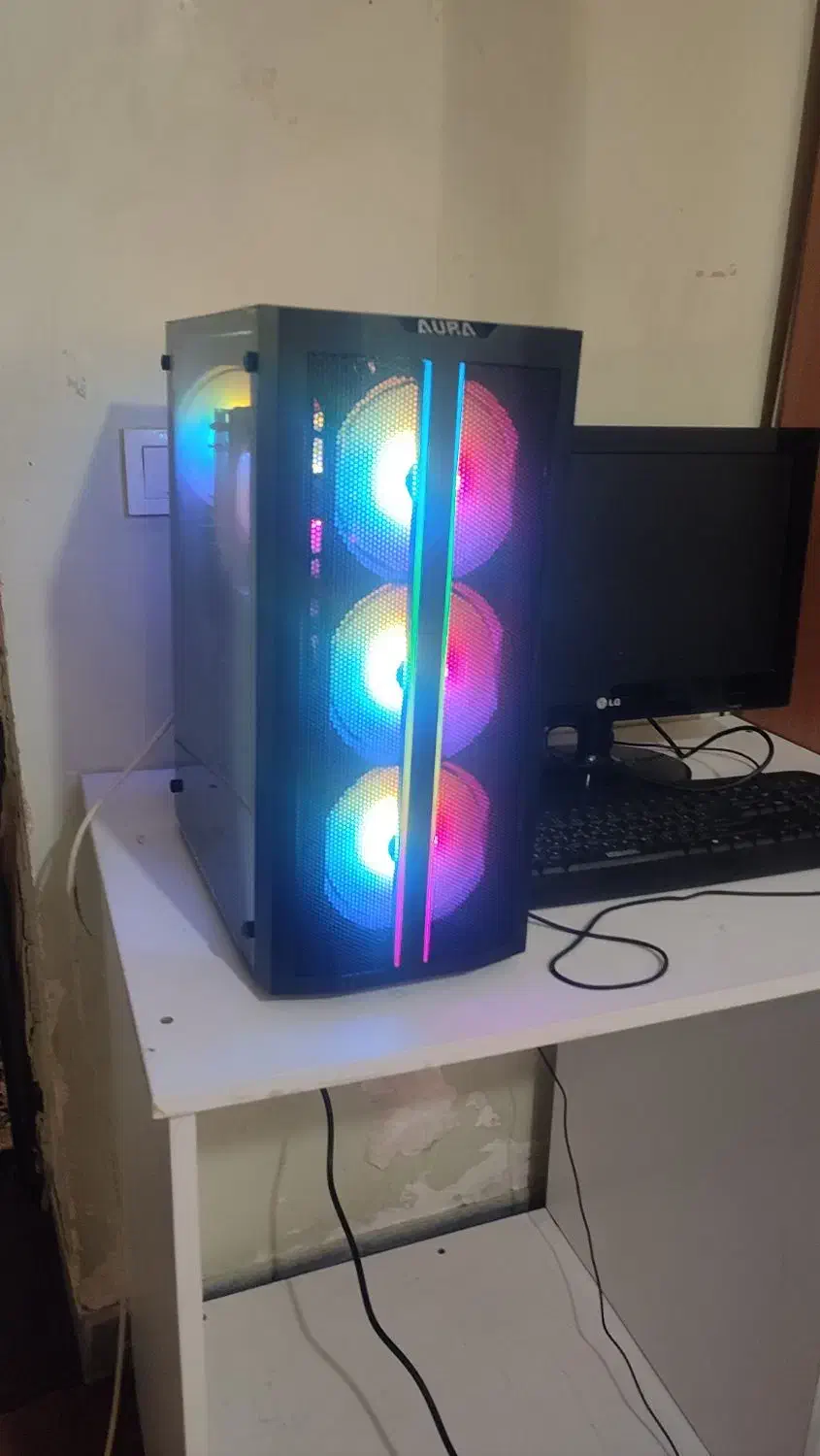 کیس گیمینگ rtx 5060ti 16G|رایانه رومیزی|تهران, نیروی هوایی (پیروزی)|دیوار