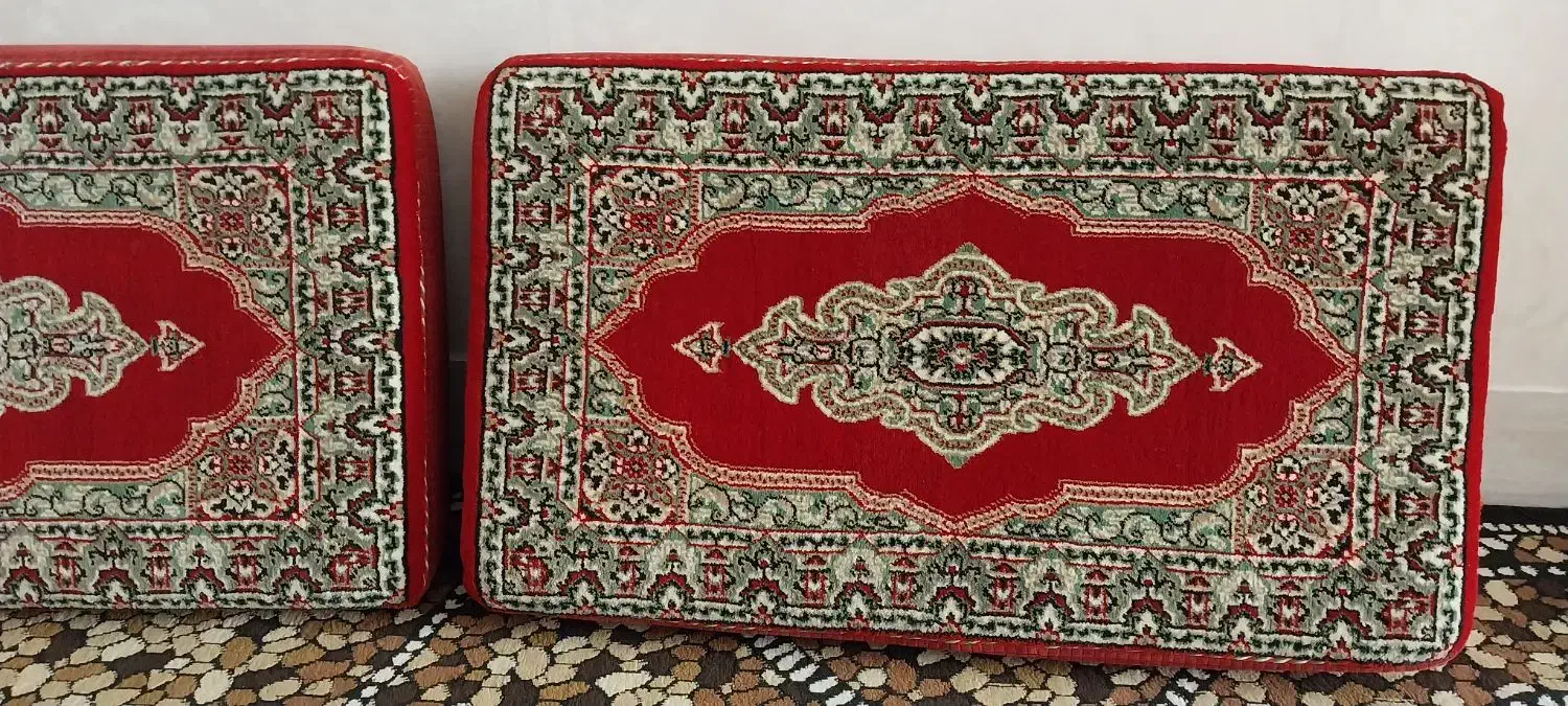 ۶ عدد پشتی قالی|پشتی|سیرجان, |دیوار