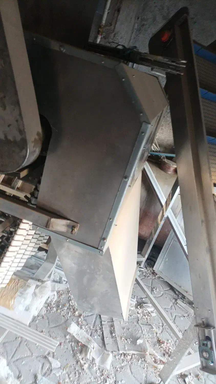 سورتینگ خیار تمام استیل زنجیری|ماشینآلات صنعتی|لالجین, |دیوار