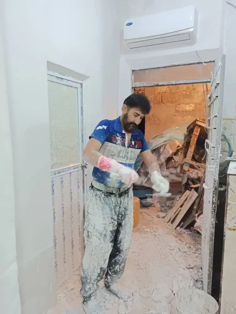 پیمانکاری وبنایی سنگکاری و کاشیکاری غیره|خدمات پیشه و مهارت|بندرلنگه, |دیوار