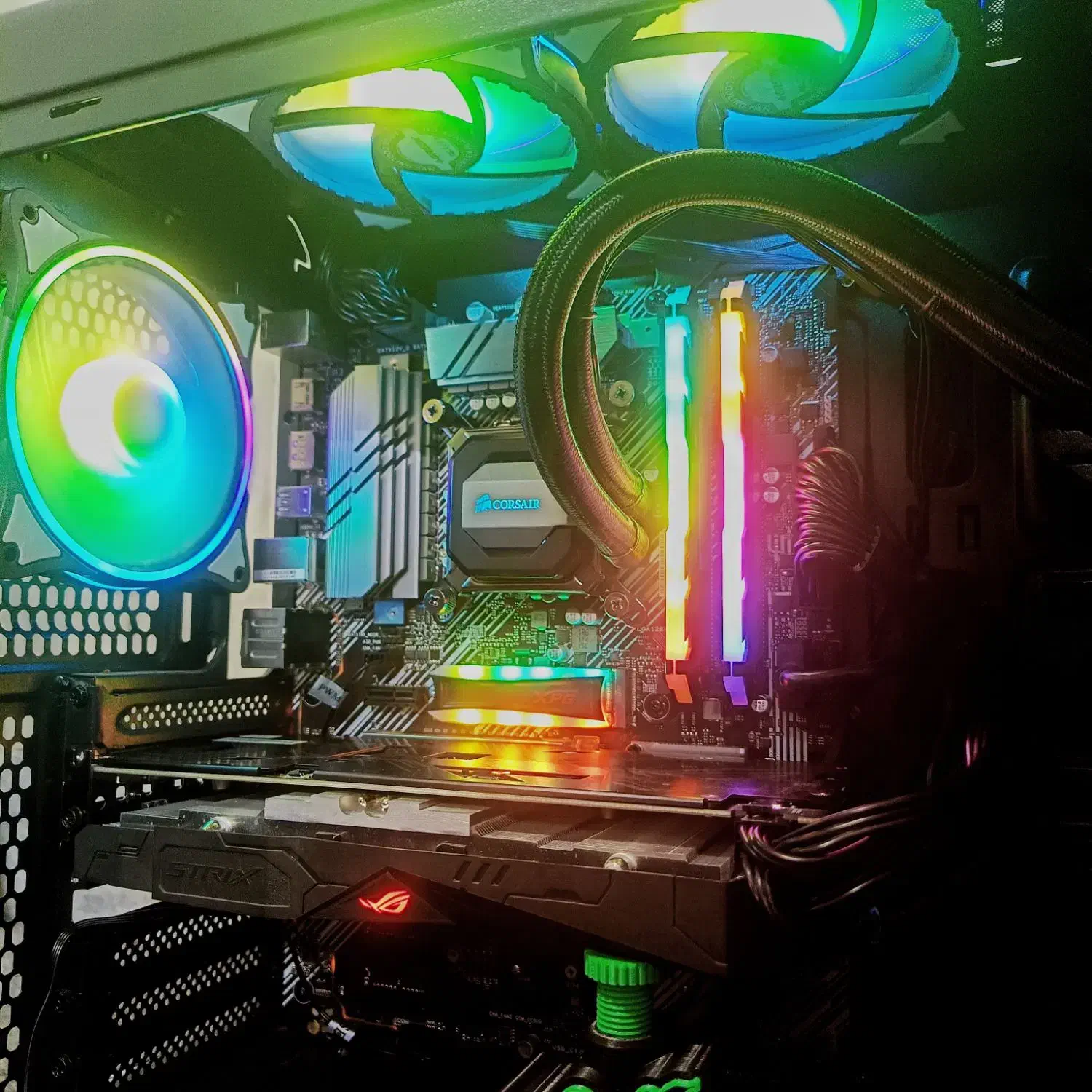 کیس غول i9 خوراک گیمینگ رندر و هوش مصنوعی آکبند|رایانه رومیزی|قم, سالاریه|دیوار