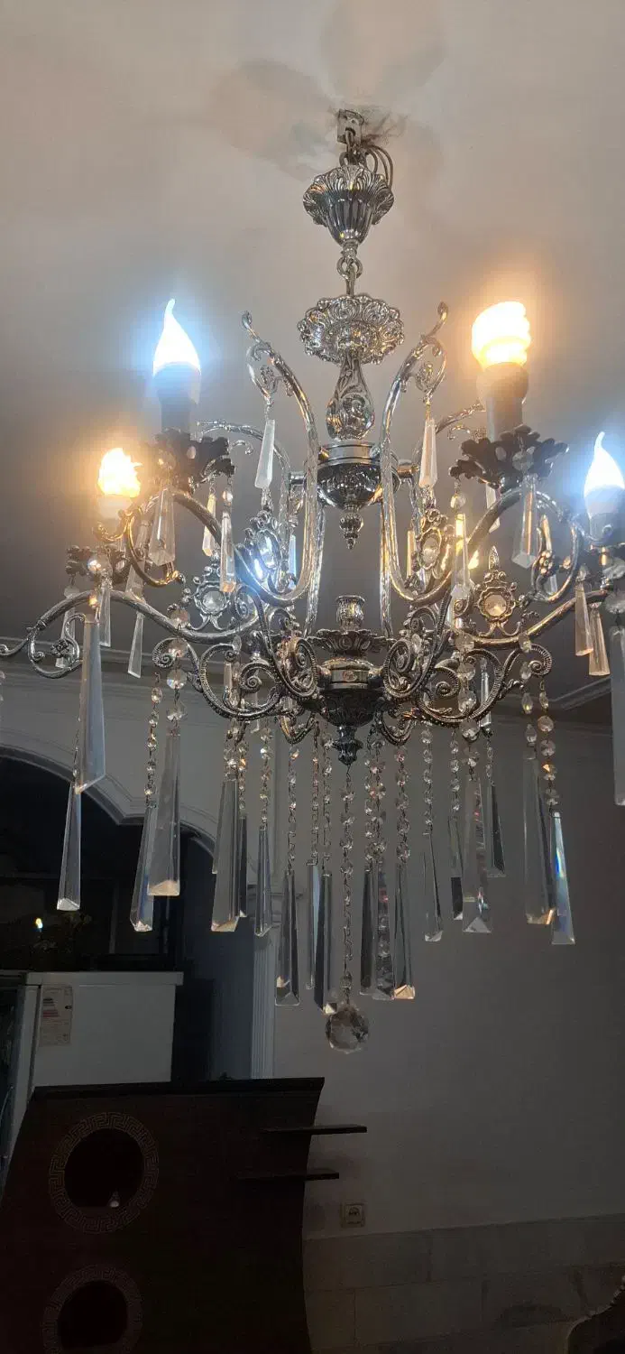 لوستر|لوستر و چراغ آویز|پاکدشت, پاکدشت (مامازند)|دیوار