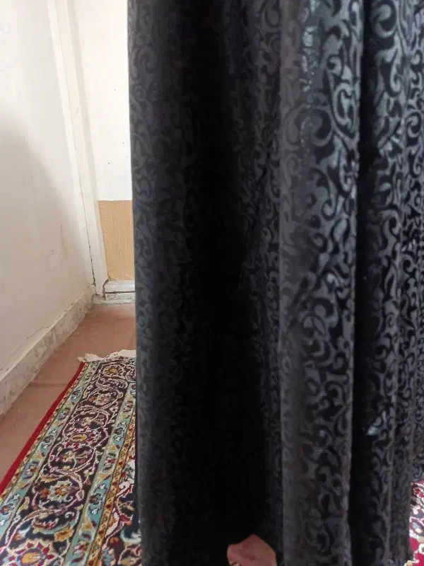 چادر ابریشمی مشکی دوخت شده اماده|لباس|محمدشهر, شهرک نگین|دیوار