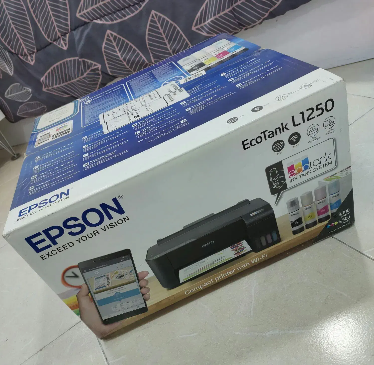 پرینتر اپسون L1250 جوهر افشان|پرینتر، اسکنر، کپی، فکس|مشهد, چهنو|دیوار