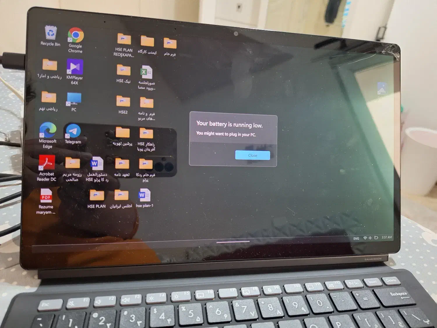 تبلت ویندوزی ایسوس T3300KA باجعبه|تبلت|تهران, ارم|دیوار