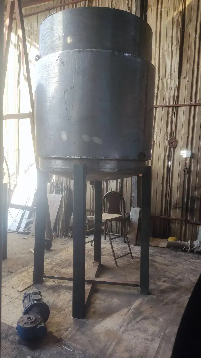 طراحی مخزن و اجرای استیل میکسر و شاستی استیل|ماشین‌آلات صنعتی|چهاردانگه (تهران), |دیوار