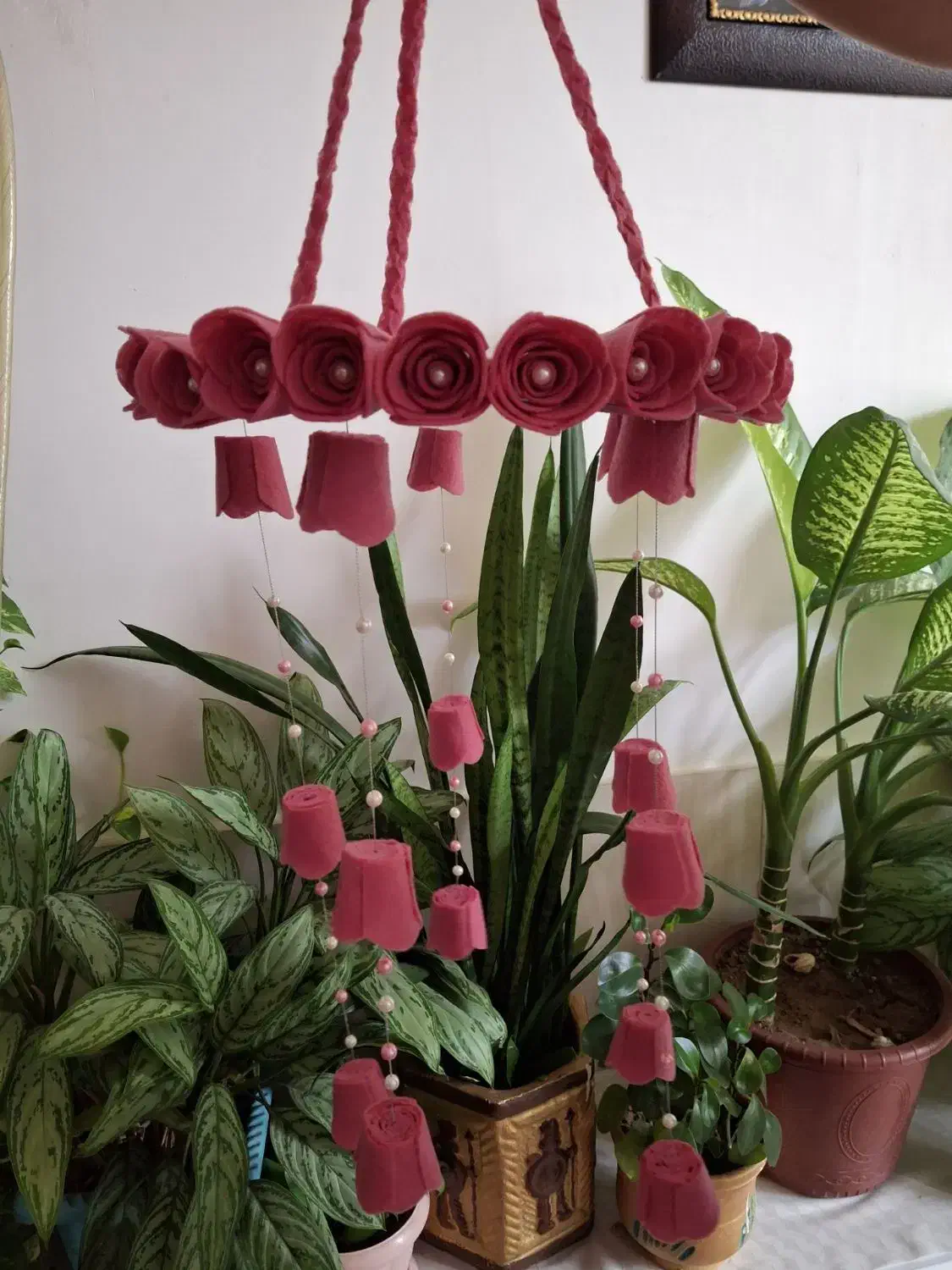 لوستر نمدی|لوستر و چراغ آویز|کرمانشاه, |دیوار