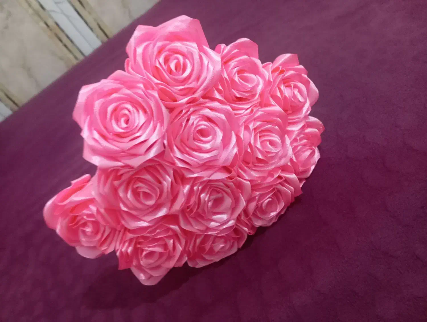 شاخه گل ربانی|گل مصنوعی|اهواز, کمپلو جنوبی|دیوار