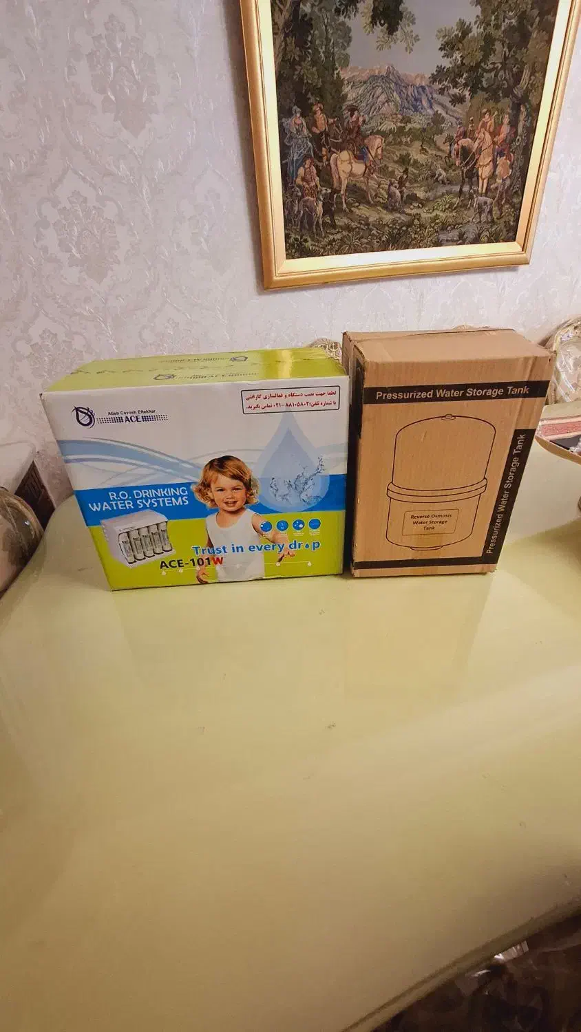 دستگاه تصفیه آب ۶مرحله ای ایزی ول اصل(ACE101w)|آب‌سردکن و تصفیه آب|تهران, صادقیه|دیوار
