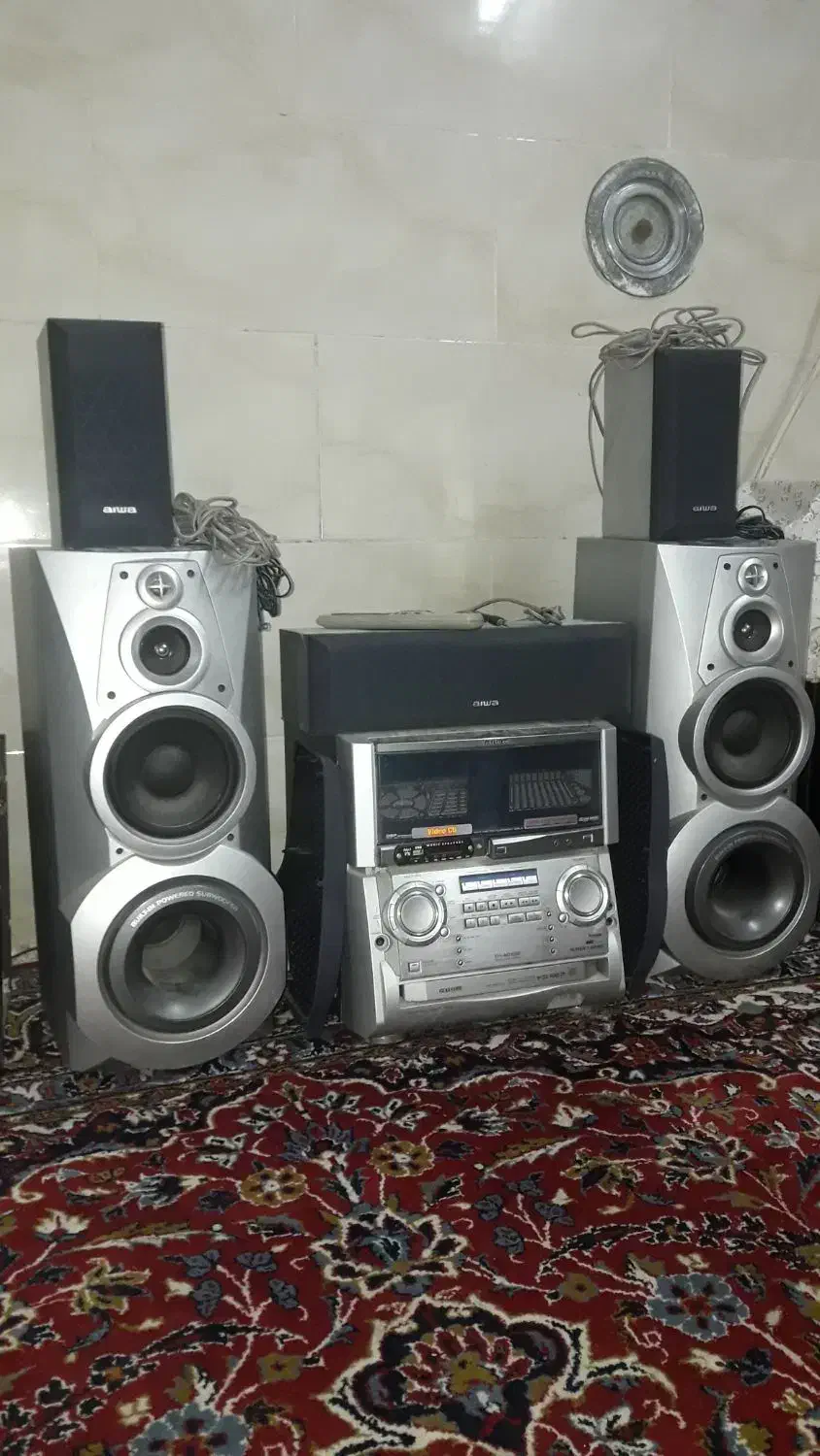 ضبط باند  AIWA ایوا   10000W سیستم صوتی قدیمی|سیستم صوتی خانگی|شیراز, حافظیه|دیوار