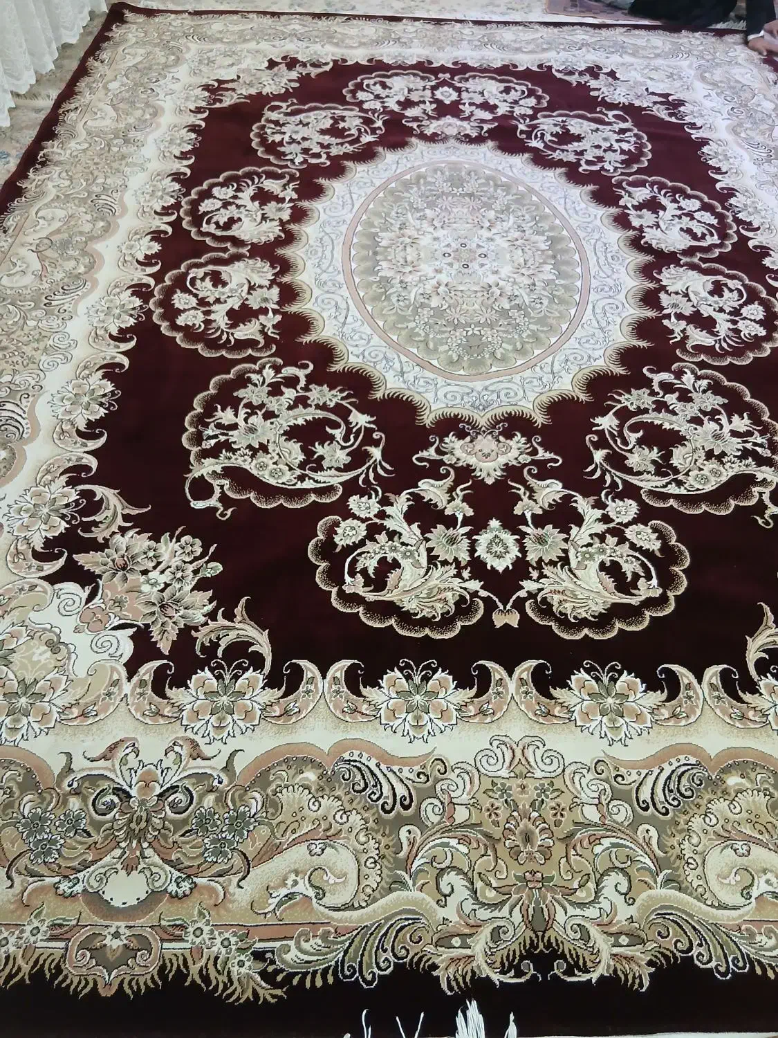 ۲ تخته فرش ۱۲ متری در حد نو|فرش|ایلام, |دیوار