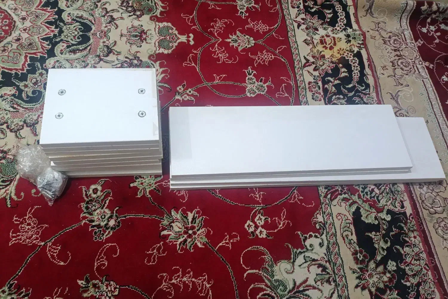 کتابخانه مدل گرند|کتابخانه، شلف، قفسه‌های دیواری|قم, پردیسان|دیوار