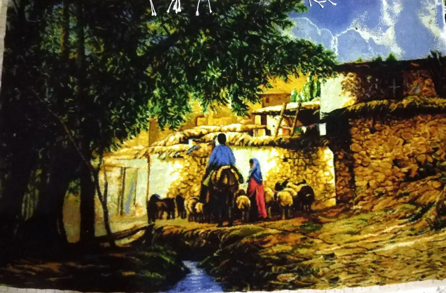 تابلو فرش دستبافت|تابلو فرش|صدرا-فارس, فاز ۱|دیوار