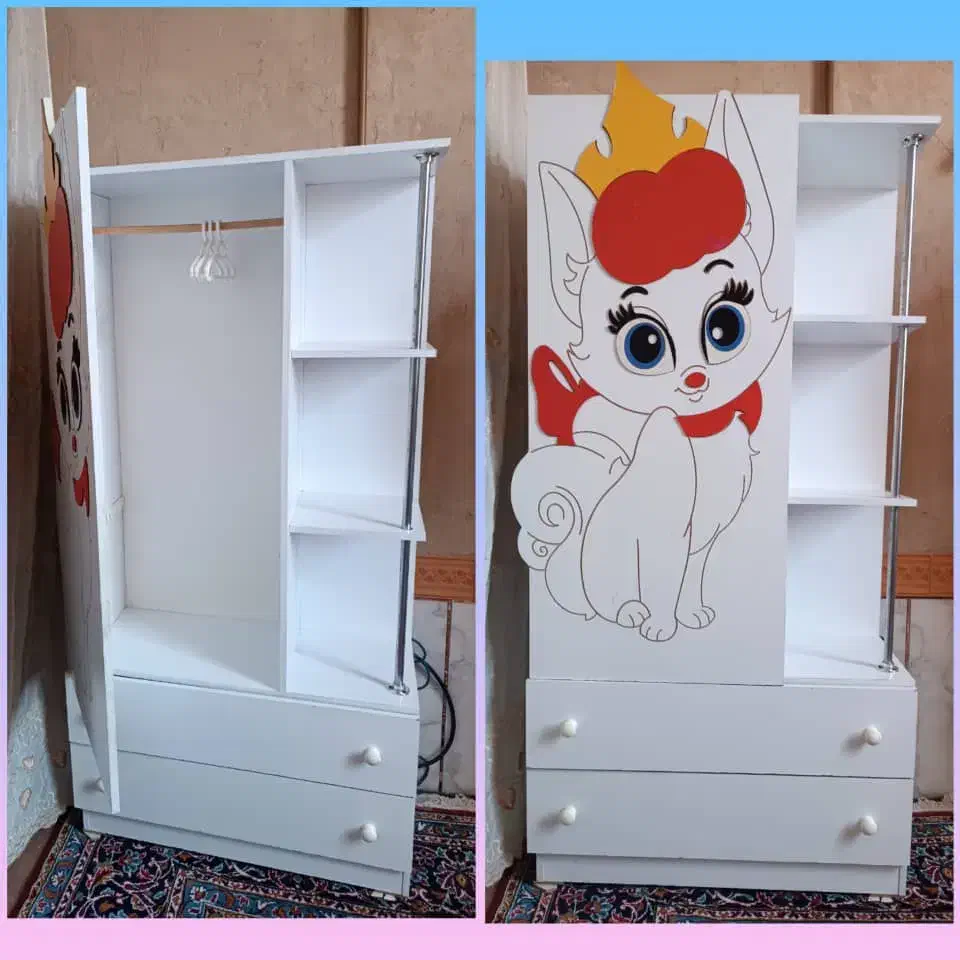 کمد بچگانه سالم|جاکفشی، کمد، دراور|رونیز, |دیوار