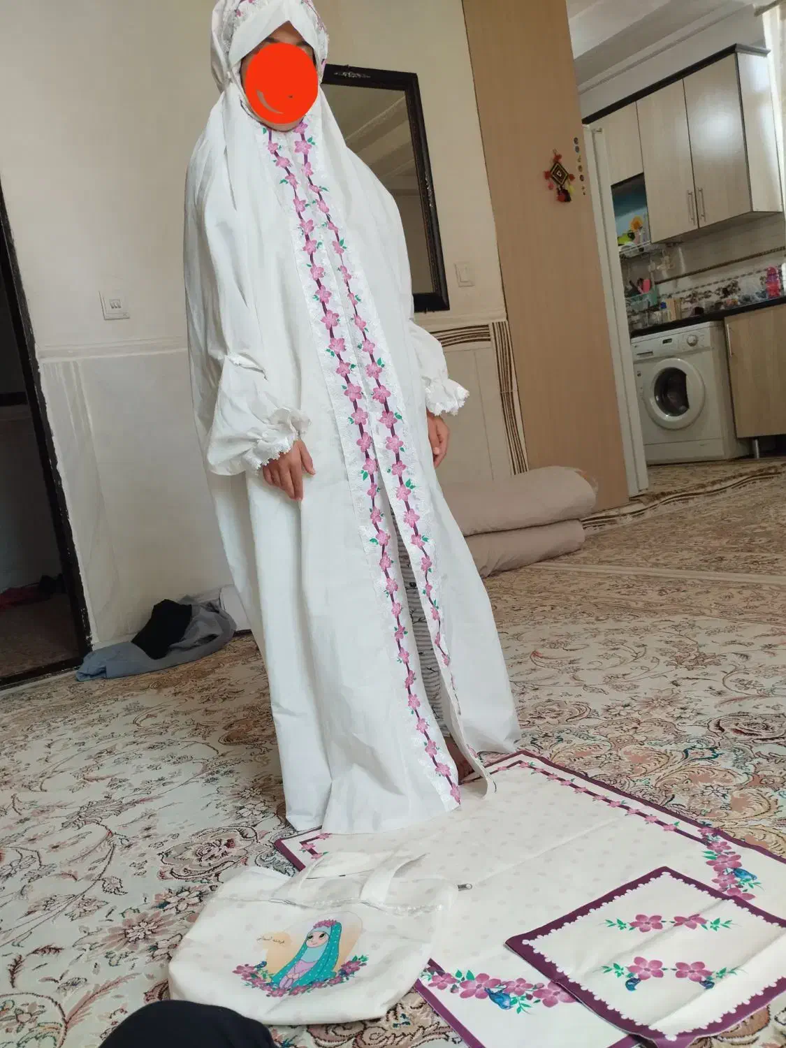 چادر نماز نو جشن تکلیف|کفش و لباس بچه|پاکدشت, خاتون آباد|دیوار