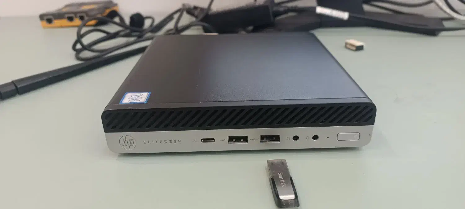 مینی کیس hp 1 tra. i5 7400|رایانه رومیزی|رشت, توشیبا|دیوار