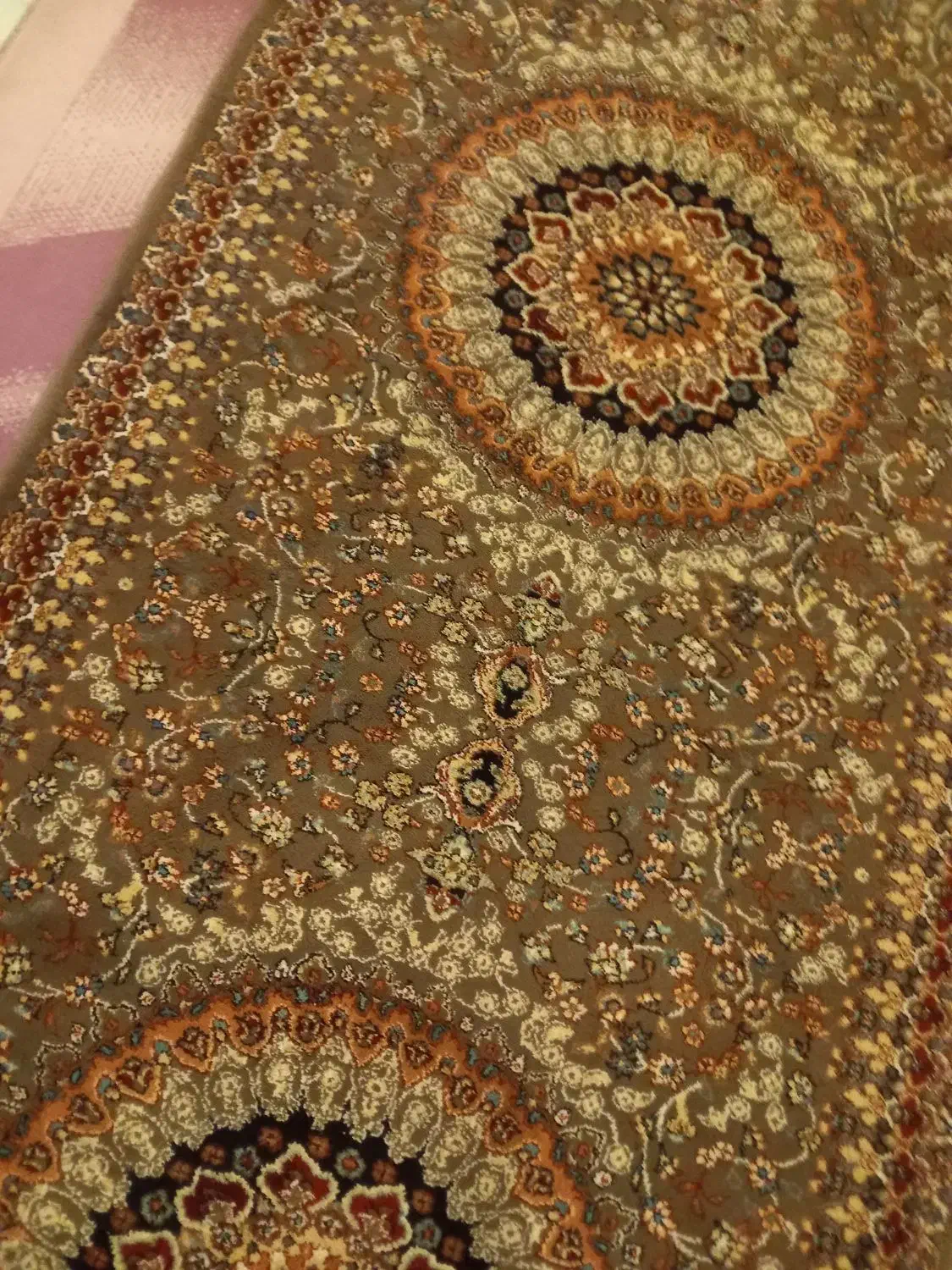 قالی کناره درحد نو گردویی3/40 در 1|فرش|شهرکرد, |دیوار