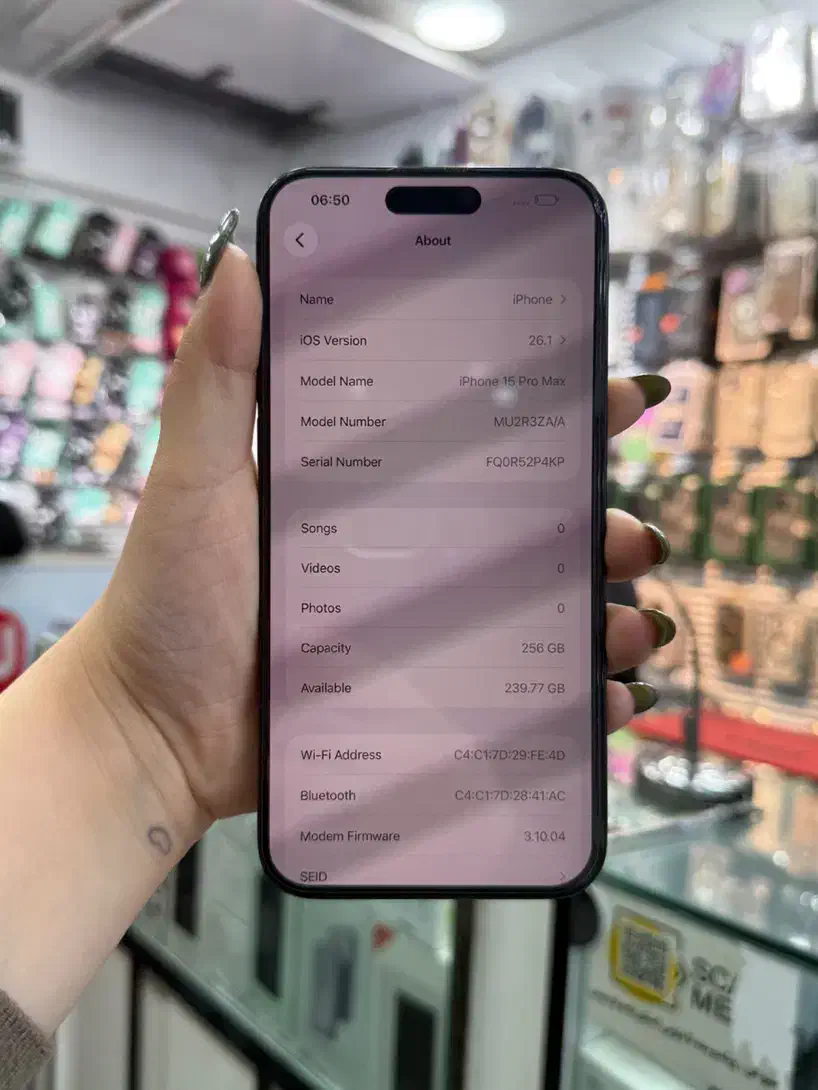iphone 15 pro max 256G|موبایل|اهواز, نادری|دیوار