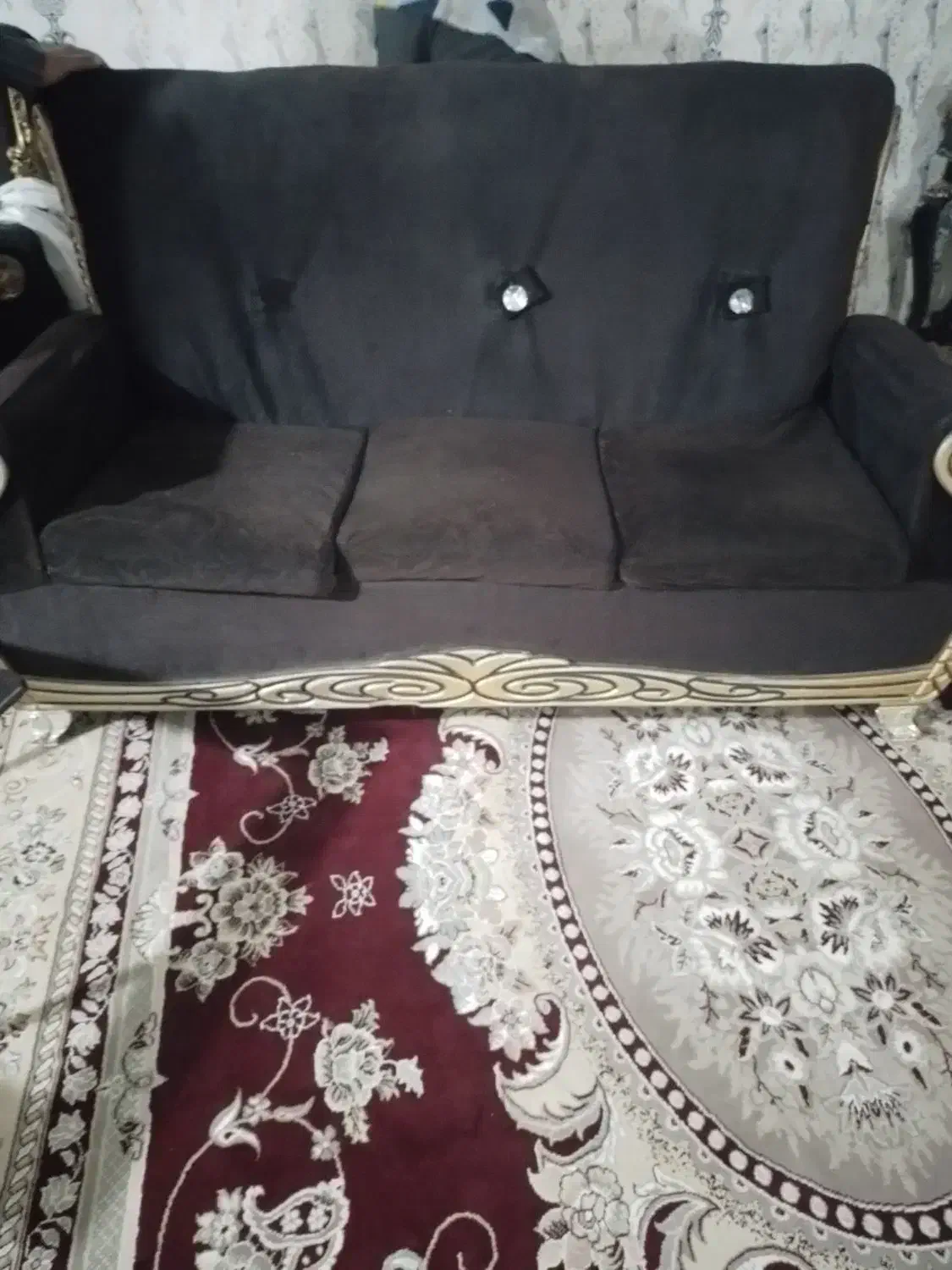 دو دست مبل هفت نفر|مبلمان خانگی و میز عسلی|بیستون, |دیوار