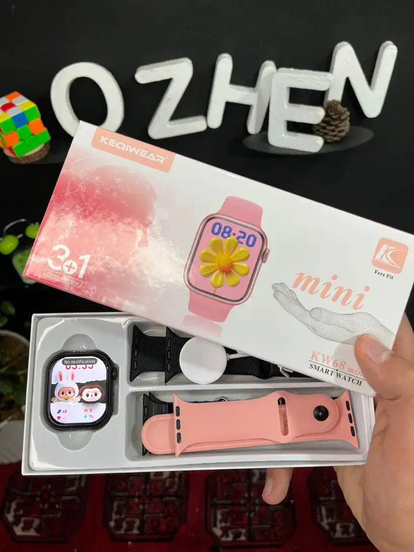 ساعت هوشمند زنان KW68 MINI (سه بند + ارسال رایگان)|ساعت|قم, میرزائیه|دیوار