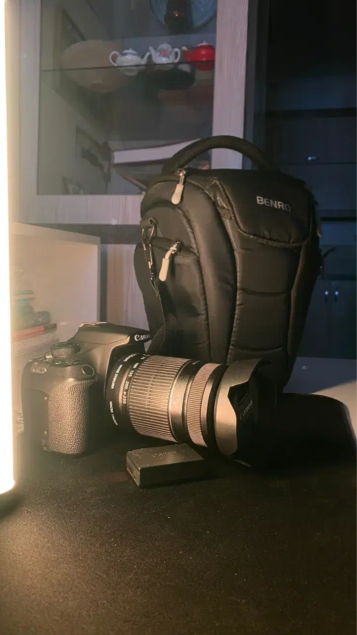 با لنز ۱۸.۵۵ canon1200d|دوربین عکاسی و فیلم‌برداری|اردبیل, |دیوار