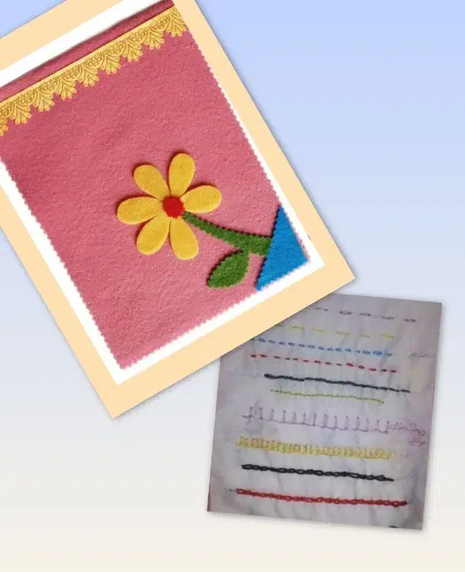 دوخت دفترچه نمدی برای پایه ششم|لوازم التحریر|محمدیه-قزوین, |دیوار