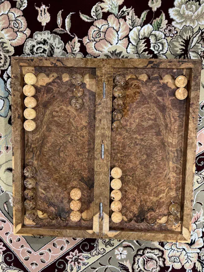 تخته نرد چوب جوش ون هزار ساله تکرارنشدنی|صنایع دستی و سایر لوازم تزئینی|سنندج, |دیوار