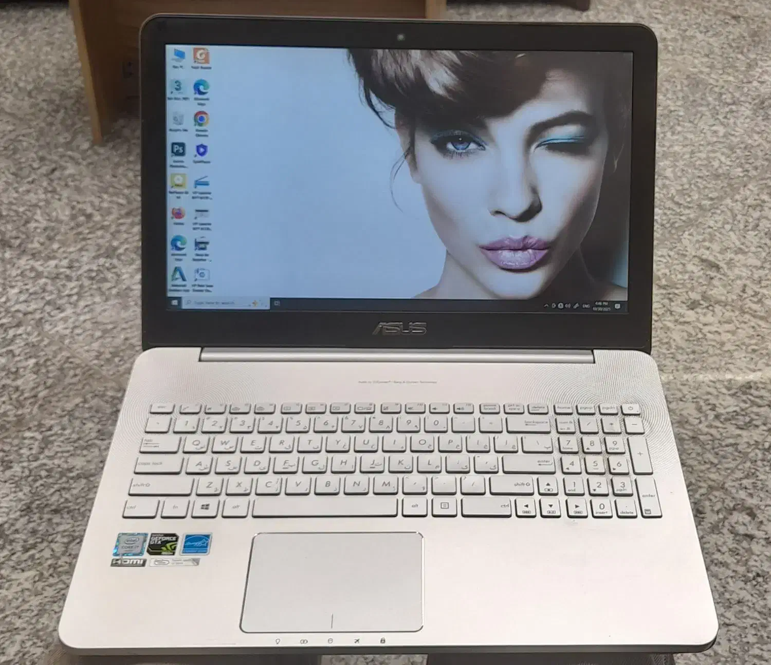 لپ تاب ایسوس مدل n552vx|رایانه همراه|قم, باجک یک|دیوار