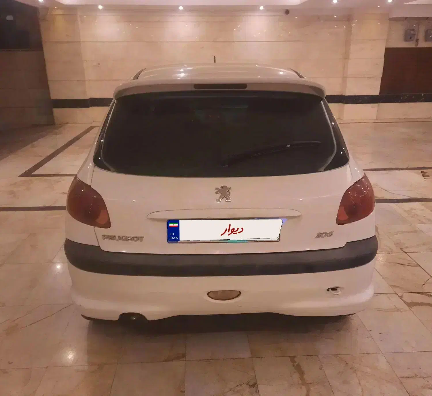 پژو ۲۰۶ تیپ ۵ مدل ۹۶|خودرو سواری و وانت|تهران, صادقیه|دیوار