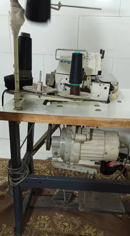 زیگزال ۴ نخ|چرخ خیاطی و ریسندگی|رباطکریم, رباطکریم|دیوار