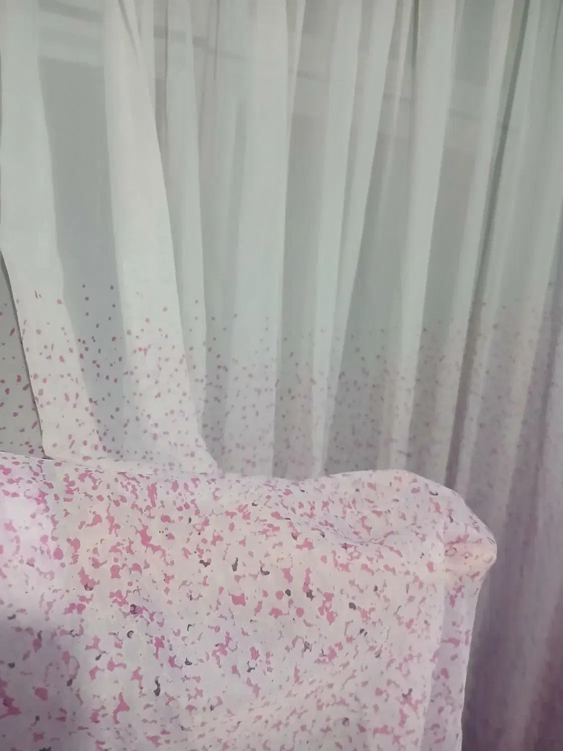 پرده حریر|پرده، رانر، رومیزی|رشت, دروازه لاکان|دیوار