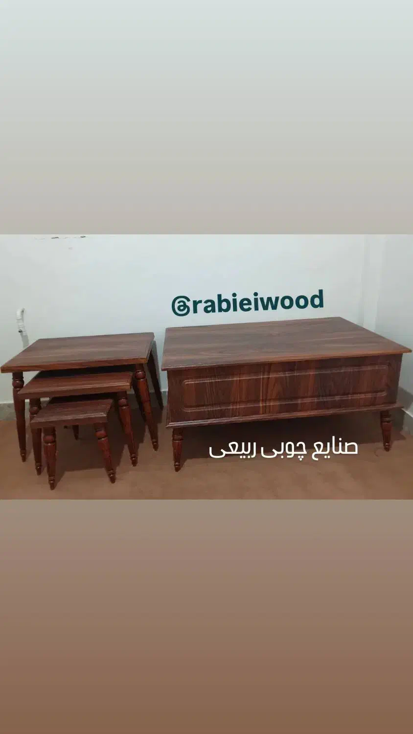 جلومبلی عسلی و پرداخت درب منزل|مبلمان خانگی و میز عسلی|تهران, شهرک ولیعصر شمالی|دیوار
