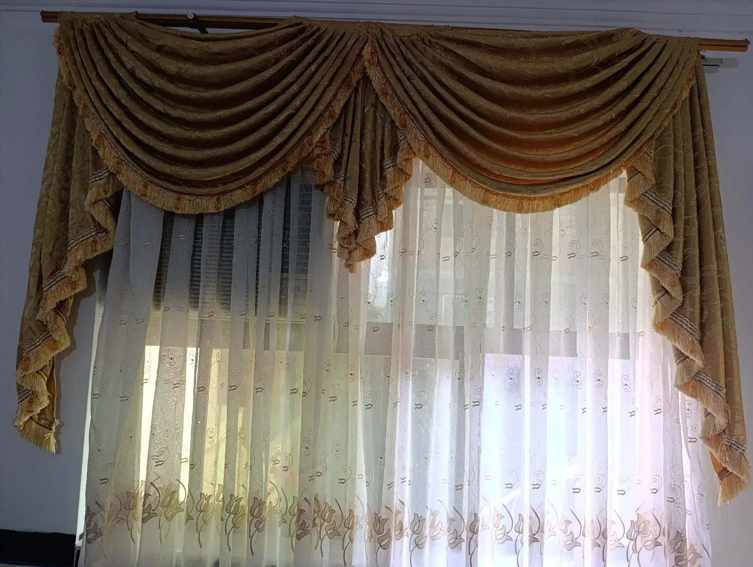 پرده|پرده، رانر، رومیزی|علیآباد کتول, |دیوار