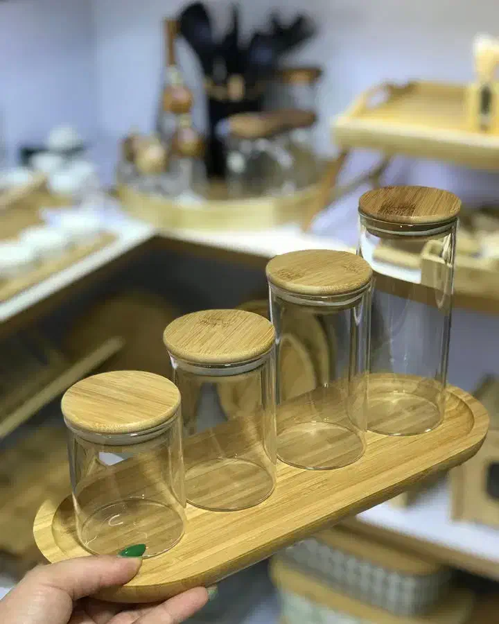 اجناس بامبو و پیرکس|ظروف سرو و پذیرایی|بندر گناوه, |دیوار