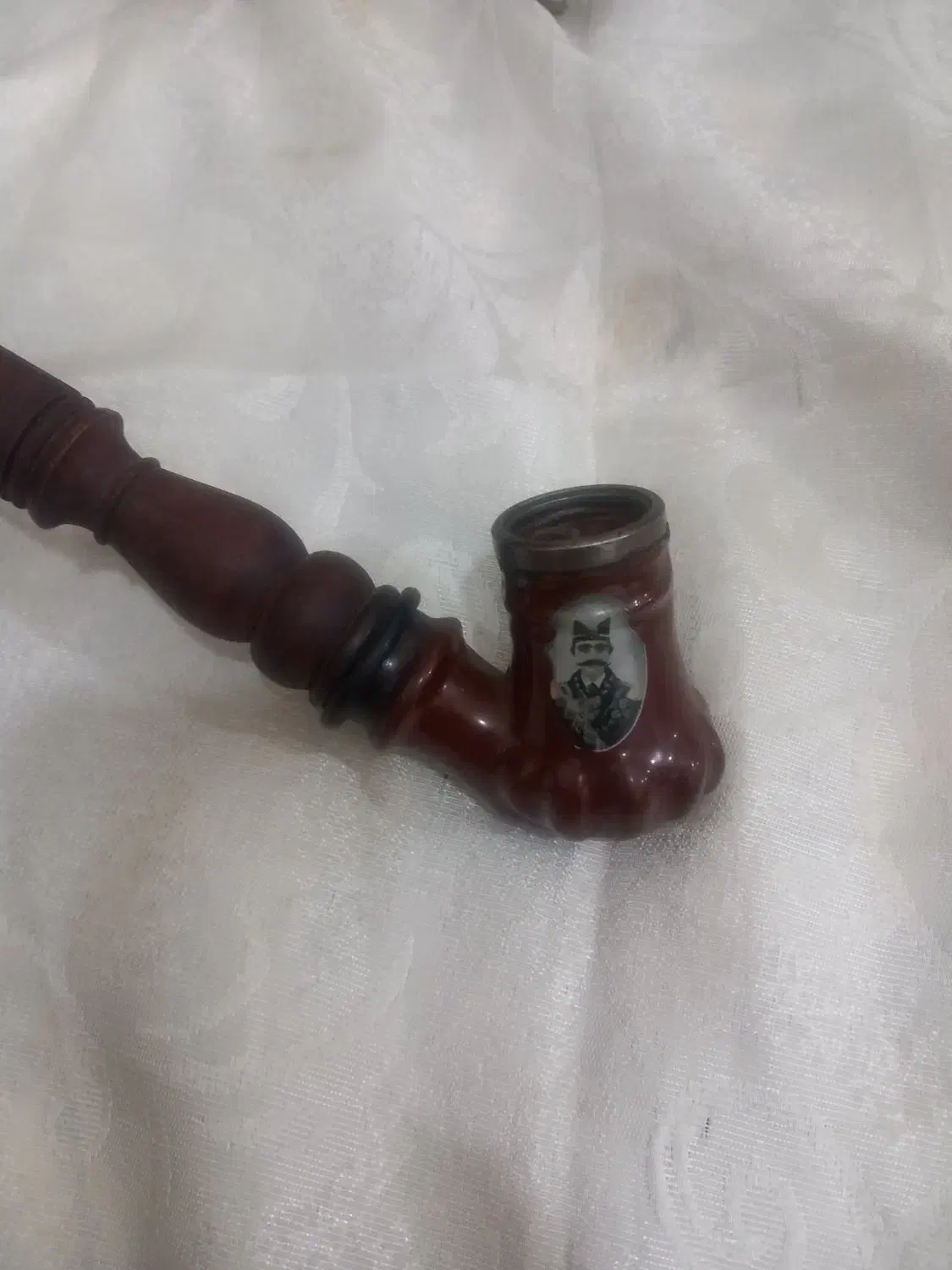 چند عدد پیپ قدیمی|کلکسیون اشیاء عتیقه|قزوین, |دیوار