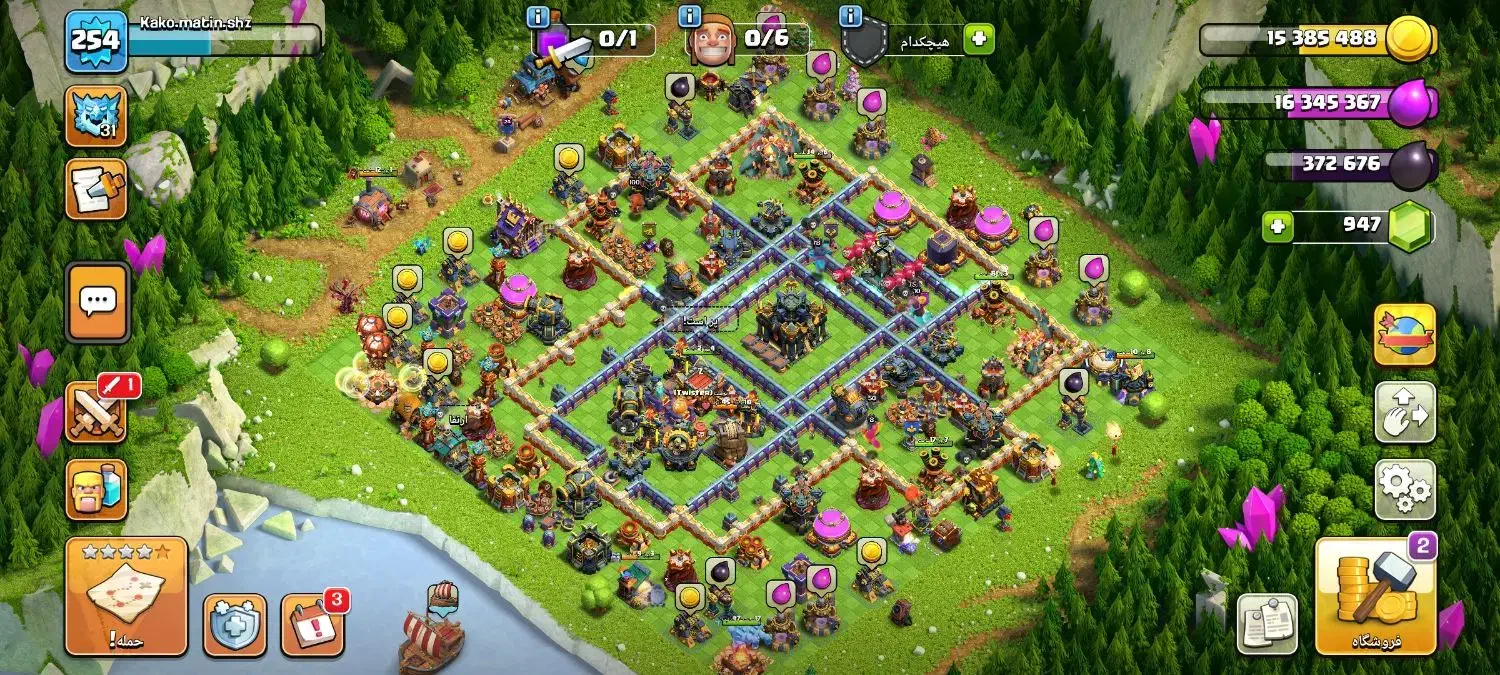 کلش آف کلنز|کنسول، بازی ویدئویی و آنلاین|شیراز, سهل‌آباد|دیوار