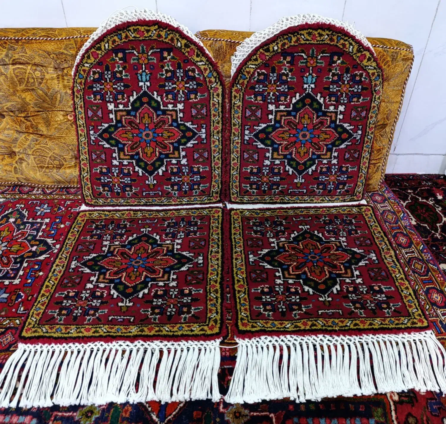 فرش دستباف صندلی خودرو|فرش|تبریز, |دیوار