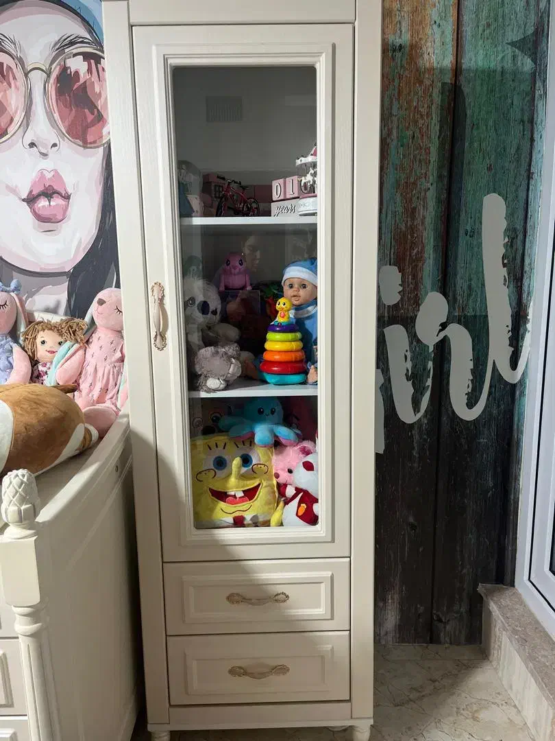 کمد سیسمونی به همراه تخت|اسباب و اثاث بچه|ورامین, شهرک فجر|دیوار