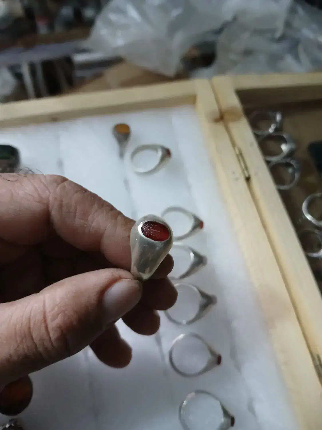 انگشتر نقره|جواهرات|خرم‌آباد, |دیوار