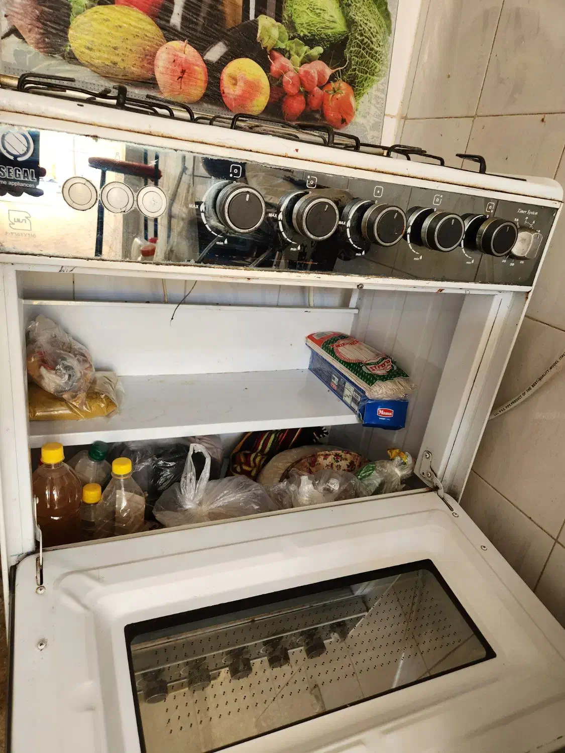 اجاق گاز طرح فر|اجاق گاز و لوازم برقی پخت‌وپز|قم, خاکفرج|دیوار